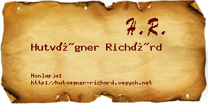 Hutvágner Richárd névjegykártya